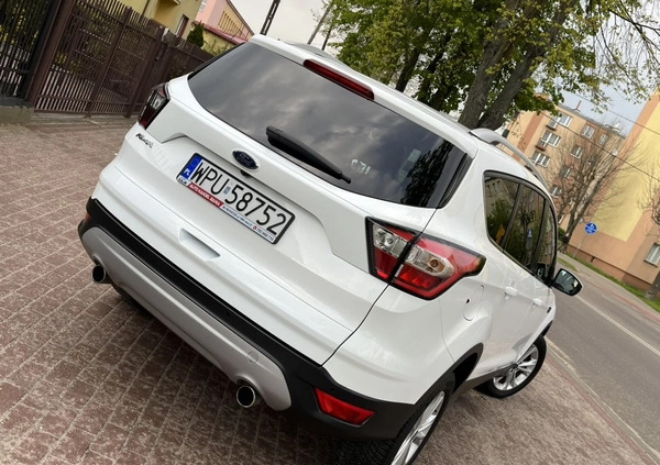 Ford Kuga cena 61700 przebieg: 198555, rok produkcji 2017 z Olsztynek małe 704